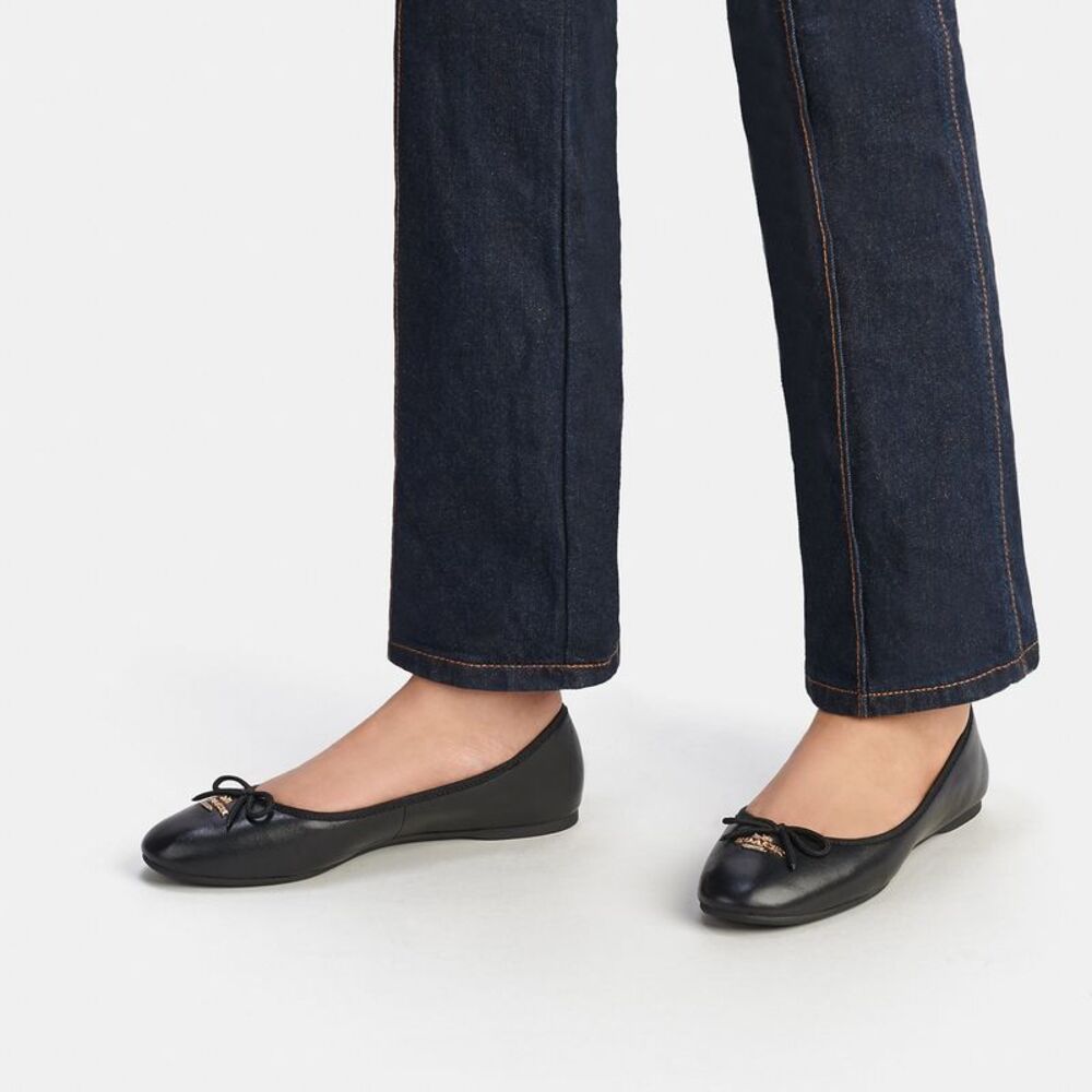 Coach Black Ballet Flats - Picture 5 of 6